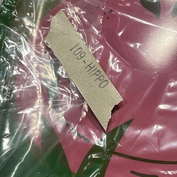 Mid Century Stotter Settings Blue Green Molded Plastic Hippo Serving Tray Op Art - Picture 11 of 13